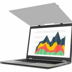 3M Privacy Filter for 14in Laptop, 16:9, PF140W9B Black, Matte