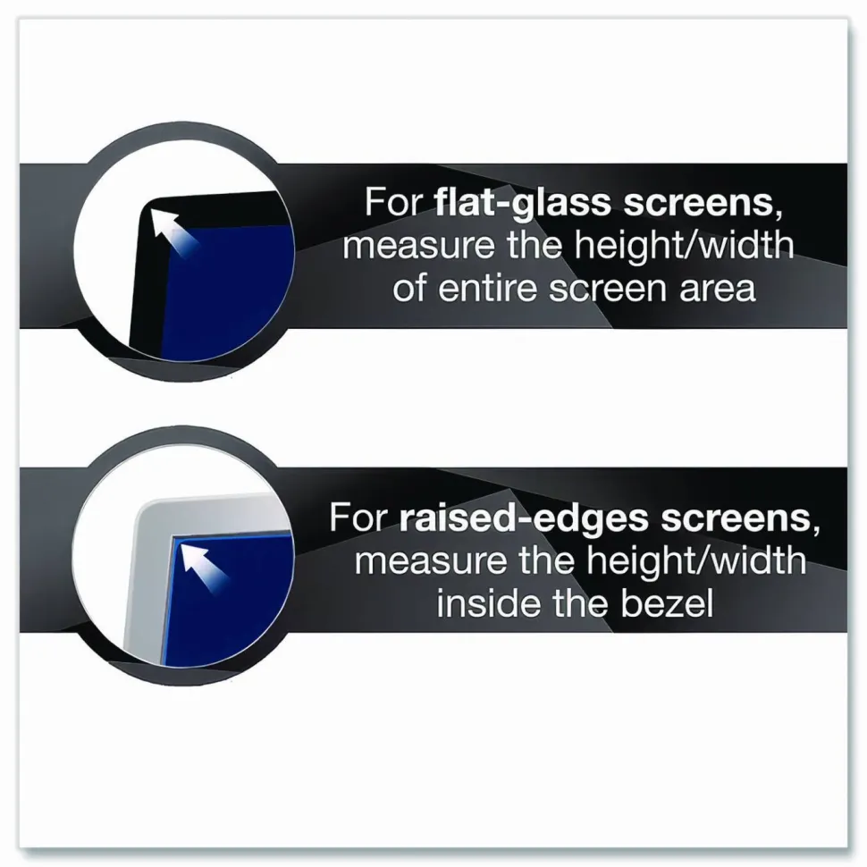 3M Privacy Filter for Monitors, 34" Full Screen, 21:9 Aspect Ratio, Reduces Blue Light, Anti-Glare, PF340W2B
