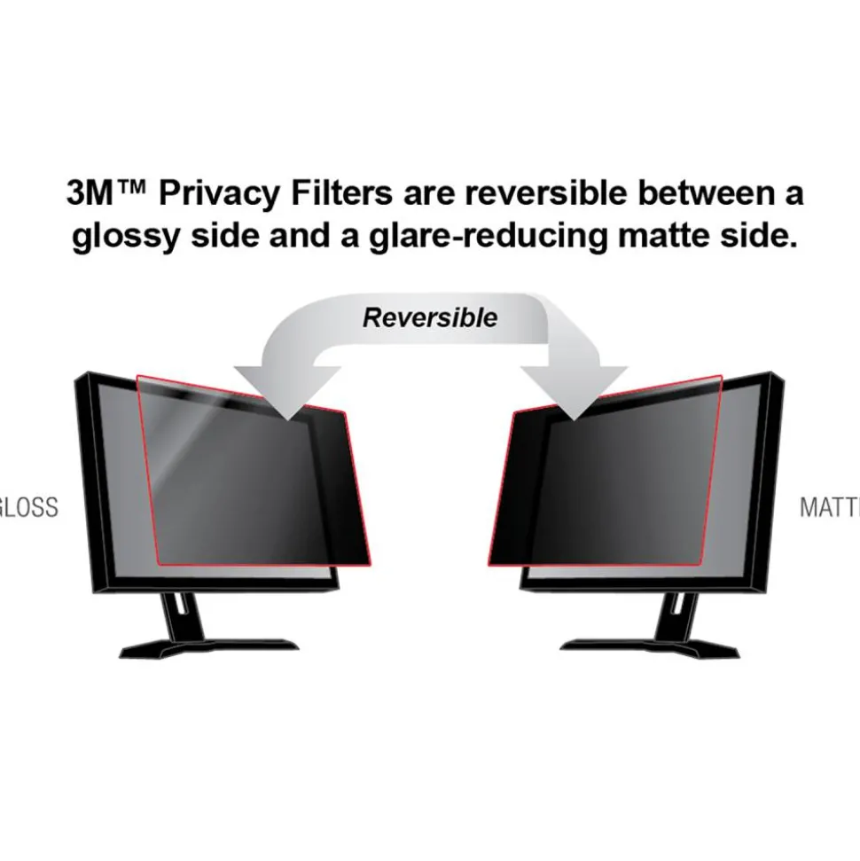 3M Privacy Filter Screen for 38" Widescreen Monitors, 21:9 Aspect Ratio, Reduces Blue Light, Anti-Glare