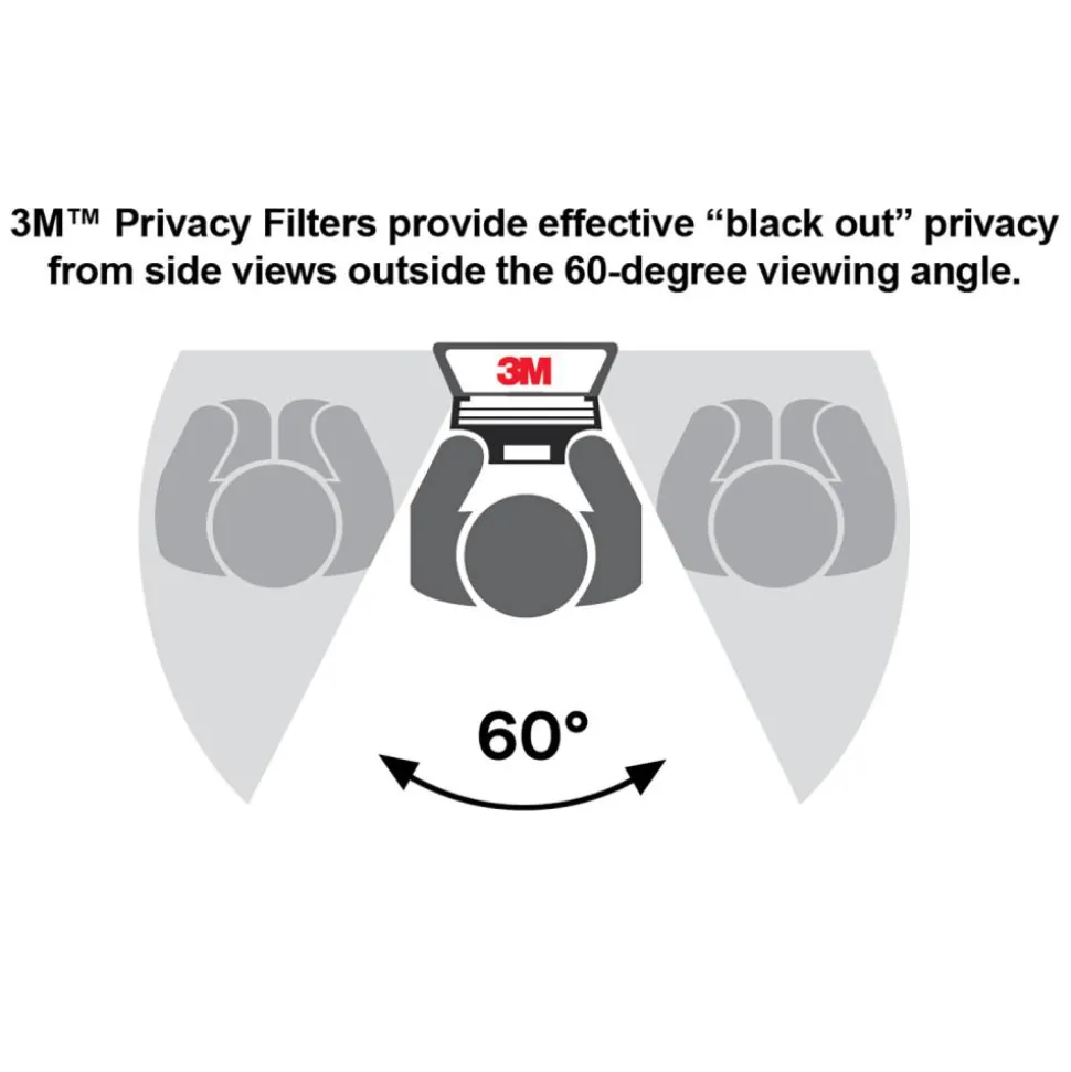 3M Privacy Filter Screen for 38" Widescreen Monitors, 21:9 Aspect Ratio, Reduces Blue Light, Anti-Glare