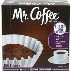 Mr. Coffee 8 - 12 Cup Coffee Filters, Box Of 100
