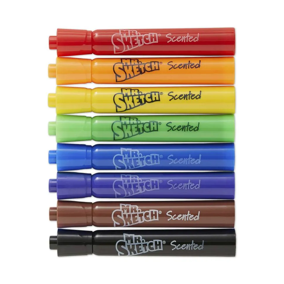 Mr. Sketch Scented Markers, Assorted Colors, Set Of 8