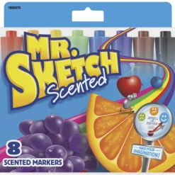 Mr. Sketch Scented Markers, Assorted Colors, Set Of 8