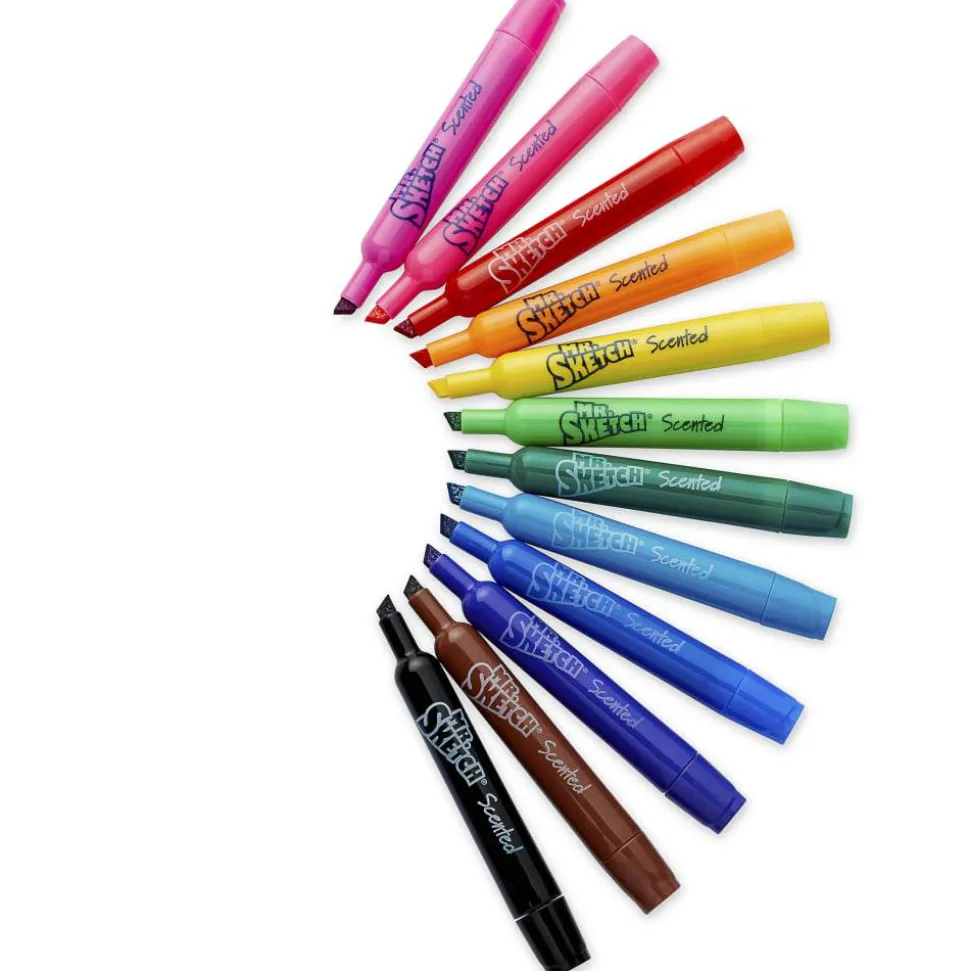 Mr. Sketch Scented Markers, Class Pack, Assorted Colors, Pack Of 192