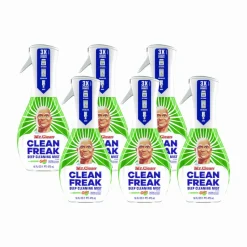 Mr. Clean Clean Freak Deep Cleaning Mist Multi-Surface Spray, Gain Original Scent, 16 oz Spray Bottle, 6/Carton