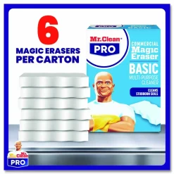 Mr. Clean Magic Eraser Original Scrubbers, 6 Per Box, Case Of 6 Boxes