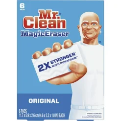 Mr. Clean Magic Eraser Original Scrubbers, Box Of 6
