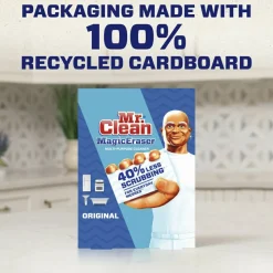 Mr. Clean Magic Eraser Sponges, Original, 7-3/4” x 4-5/8”, Pack Of 10 Sponges