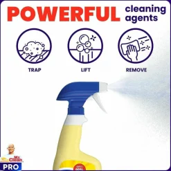 Mr. Clean PRO Commercial All Surface Cleaner, Unscented, 32 oz Spray Bottle, 6/Carton