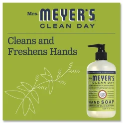 Mrs. Meyer's Clean Day Liquid Hand Soap, Lemon Verbena Scent, 12.5 oz
