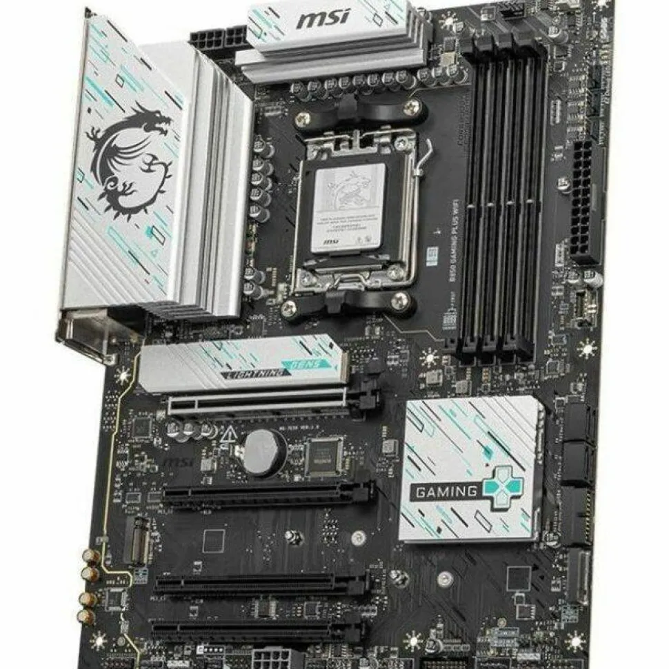 MSI B850 GAMING PLUS WIFI Gaming Desktop Motherboard - AMD B850 Chipset - Socket AM5 - ATX