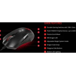MSI Clutch GM08 Gaming Mouse