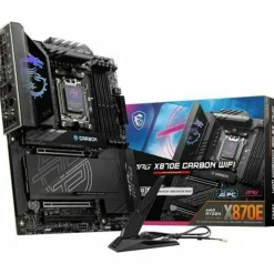 MSI MPG X870E CARBON WIFI Gaming Desktop Motherboard - AMD X870E Chipset - Socket AM5 - ATX