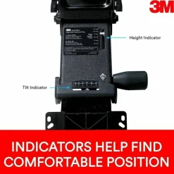 3M Sit/Stand Adjustable Keyboard Tray, Black