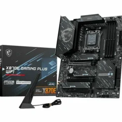 MSI X870E GAMING PLUS WIFI Gaming Desktop Motherboard - AMD X870E Chipset - Socket AM5 - ATX