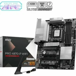 MSI X870-P WIFI Gaming Desktop Motherboard - AMD X870 Chipset - Socket AM5 - ATX