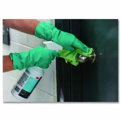 3M TB Quat Disinfectant Ready-to-Use Cleaner, Fresh Scent, 32 oz Bottle, 12 Bottles and 2 Spray Triggers/Carton