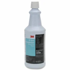 3M TB Quat Disinfectant Ready-to-Use Cleaner, Fresh Scent, 32 oz Bottle, 12 Bottles and 2 Spray Triggers/Carton