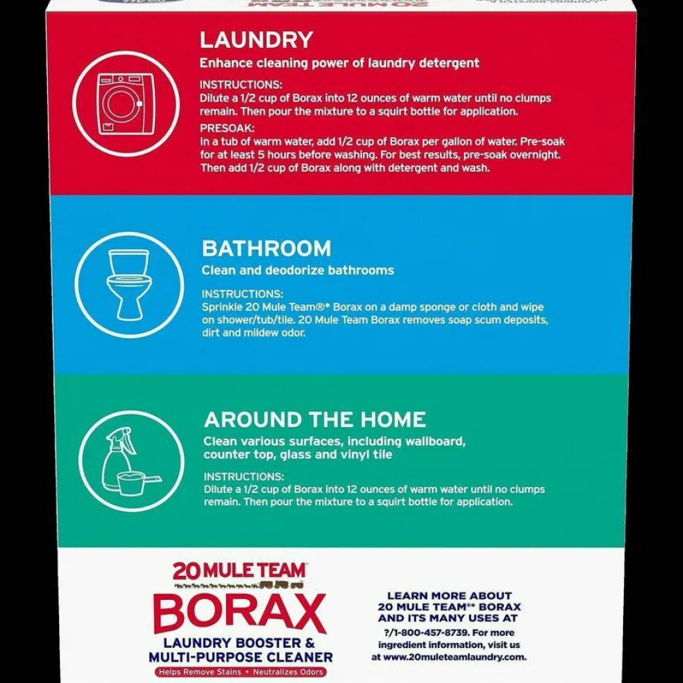 20 Mule Team Borax All Natural Laundry Booster