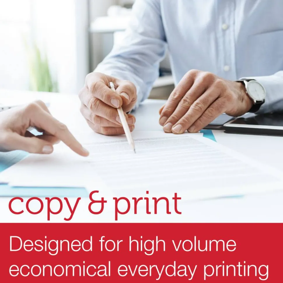 Multi-Use Printer & Copy Paper, White, Letter (8.5" x 11"), 4000 Sheets Per Case, 20 Lb, 94 Brightness