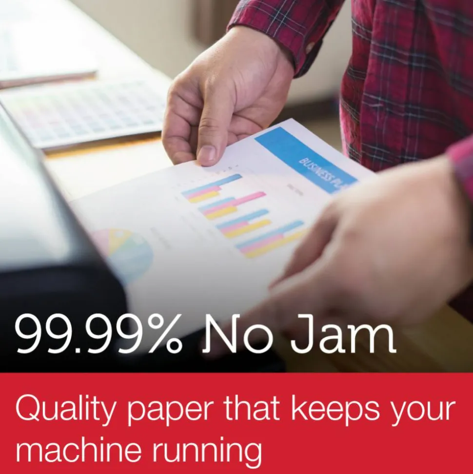 Multi-Use Printer & Copy Paper, White, Letter (8.5" x 11"), 4000 Sheets Per Case, 20 Lb, 94 Brightness