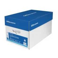 Multi-Use Printer & Copy Paper, White, Letter (8.5" x 11"), 5000 Sheets Per Case, 20 Lb, 96 Brightness