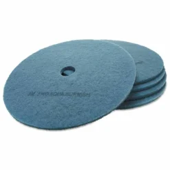 3M Ultra High-Speed Floor Burnishing Pads 3100, 27" Diameter, Aqua, 5/Carton