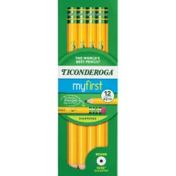 My First Ticonderoga Pencil, Sharpened, Box Of 12