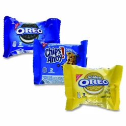 Nabisco Cookie Variety Pack, Assorted Flavors, 0.77 oz Pack, 60 Packs/Carton