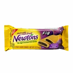 Nabisco Fig Newtons, 2 oz Pack, 2 Cookies/Pack, 24 Packs/Box, 2 Boxes/Carton