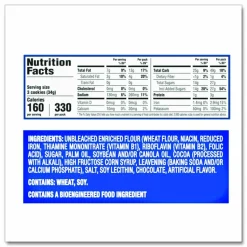 Nabisco Oreo Cookies Single Serve Packs, Chocolate, 2 oz Pack, 30/Carton