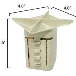 Nadex Manual Coin Sorting Tube, Beige