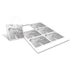 Name Badge Kit, Hanging-Style, Convention Size, 3" x 4", Pack Of 50