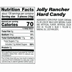 National Brand Chewy and Hard Candy Party Asst, Jolly Rancher/Starburst, 8.5 lbs Total, 2 Bag Bundle