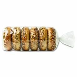National Brand Fresh Everything Bagels, 6/Pack