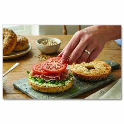National Brand Fresh Everything Bagels, 6/Pack