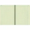 National Brand 100% Recycled Computation Notebook, 4 x 4 Quad, 11 3/4" x 9 1/4", 75 Sheets
