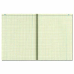 National Brand 100% Recycled Computation Notebook, 4 x 4 Quad, 11 3/4