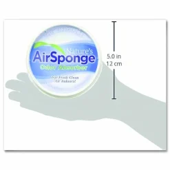 Nature's Air Sponge Odor Absorber, 16 oz Cup, 12/Carton