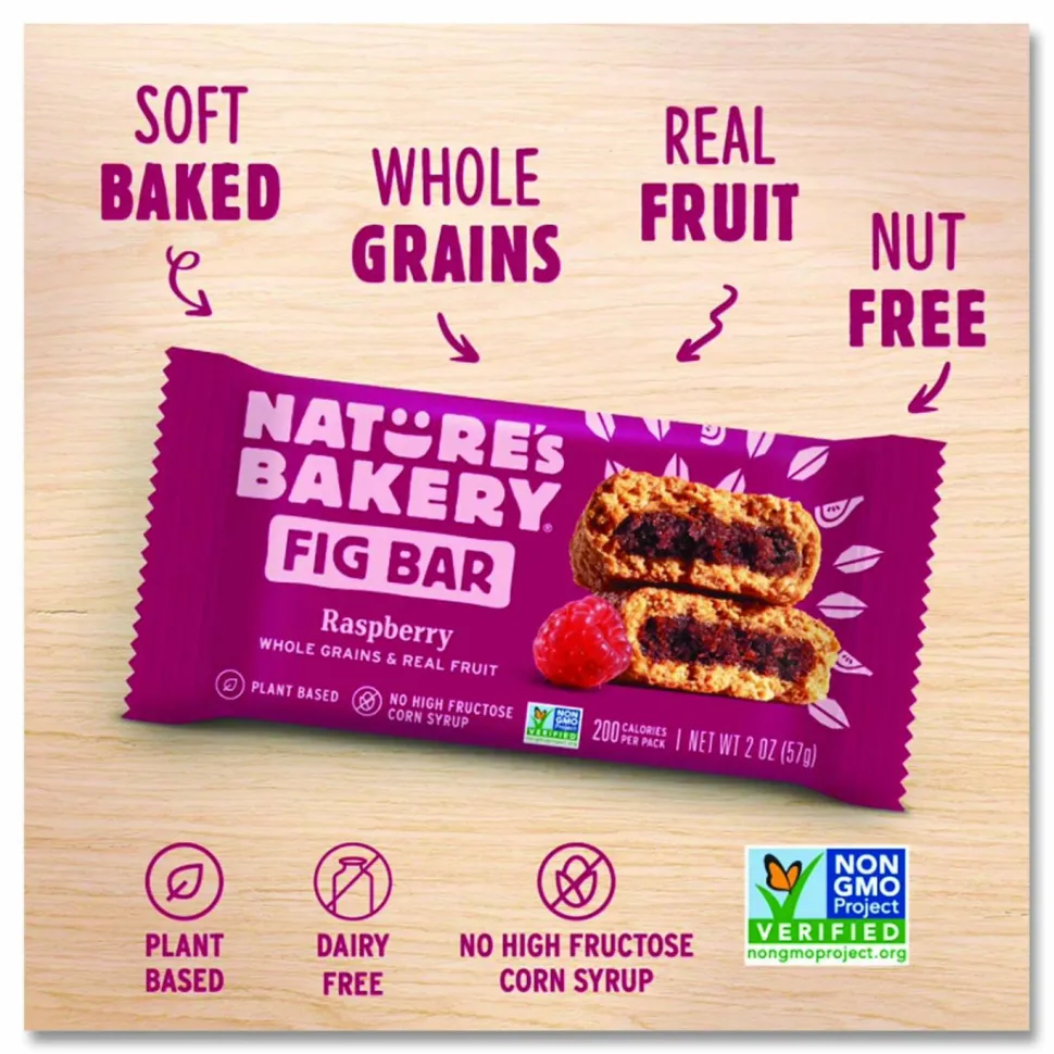 Nature's Bakery Fig Bars Variety Pack, 2 oz Twin Pack, 24 Twin Packs/Box