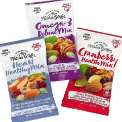 Nature's Garden Healthy Trail Mix Snack Packs, 1.2 oz Pouch, 50 Pouches/Carton