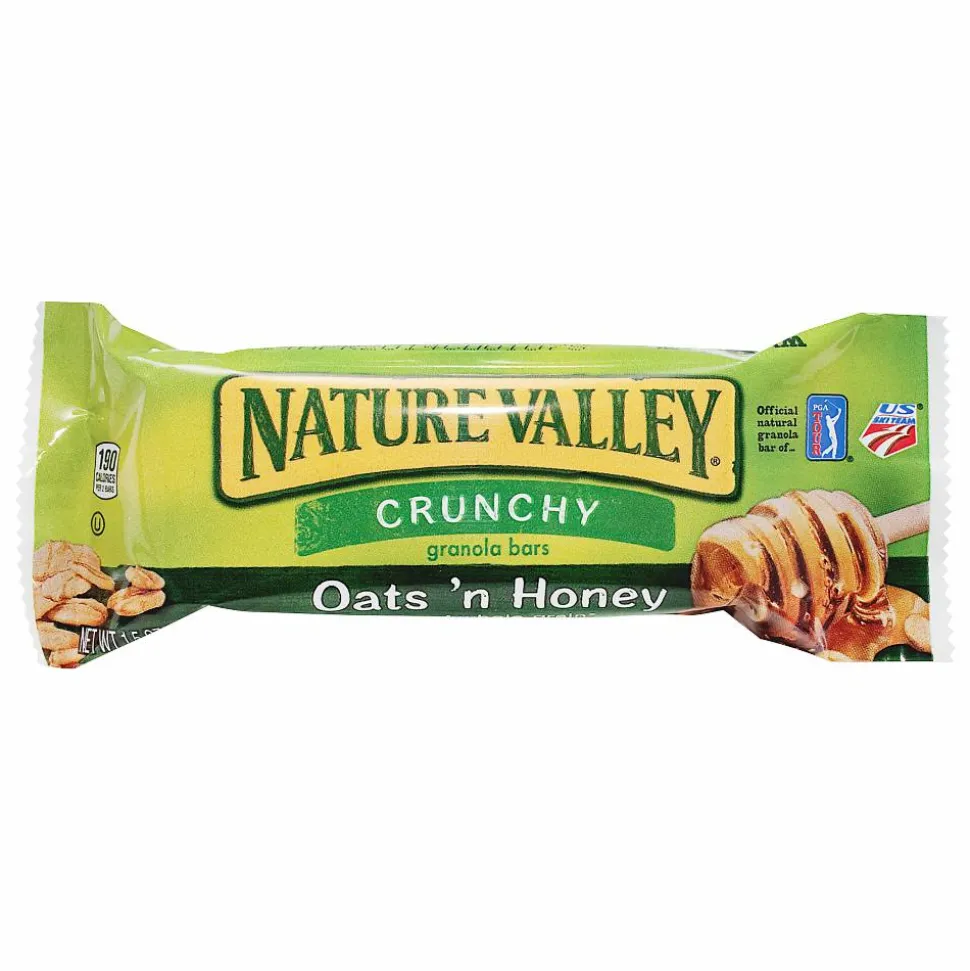 Nature Valley Granola Bars, Oat's 'N Honey, 1.5 Oz, Box Of 18