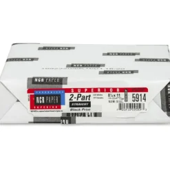 NCR Paper Superior 2-part Straight Carbonless Paper - White