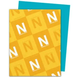 Neenah Astrobrights Bright Color Copy Paper, 1 Ream, Terrestrial Teal, Letter (8.5