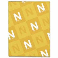 Neenah Exact Index Card Stock, 8 1/2" x 11", 110 Lb., Blue, Pack Of 250 Sheets