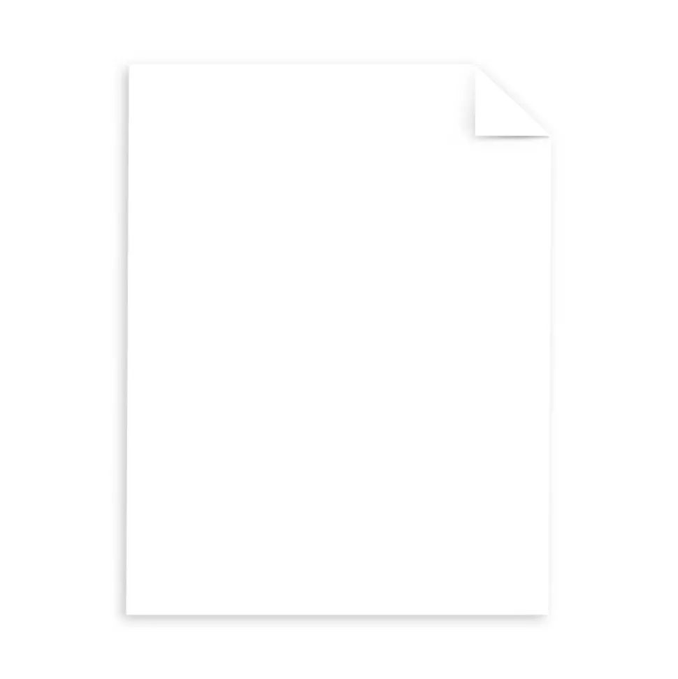 Neenah Exact Index Premium Card Stock, 8.5" x 11", 110 Lb, FSC Certified, White, Pack Of 250 Sheets