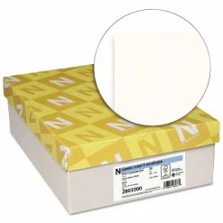Neenah Paper CLASSIC CREST #10 Envelope, Commercial Flap, Gummed Closure, 4.13 x 9.5, Classic Natural White, 500/Box