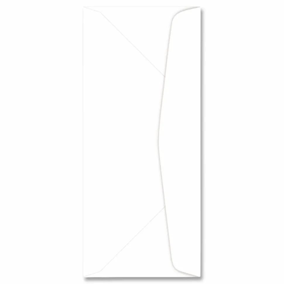 Neenah Paper CLASSIC CREST #10 Envelope, Commercial Flap, Gummed Closure, 4.13 x 9.5, Classic Natural White, 500/Box