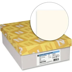 Neenah Paper CLASSIC CREST #10 Envelope, Commercial Flap, Gummed Closure, 4.13 x 9.5, Classic Natural White, 500/Box