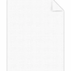 Neenah Paper CLASSIC Laid Stationery, 93 Bright, 24 lb Bond Weight, 8.5 x 11, Avon White, 500/Ream
